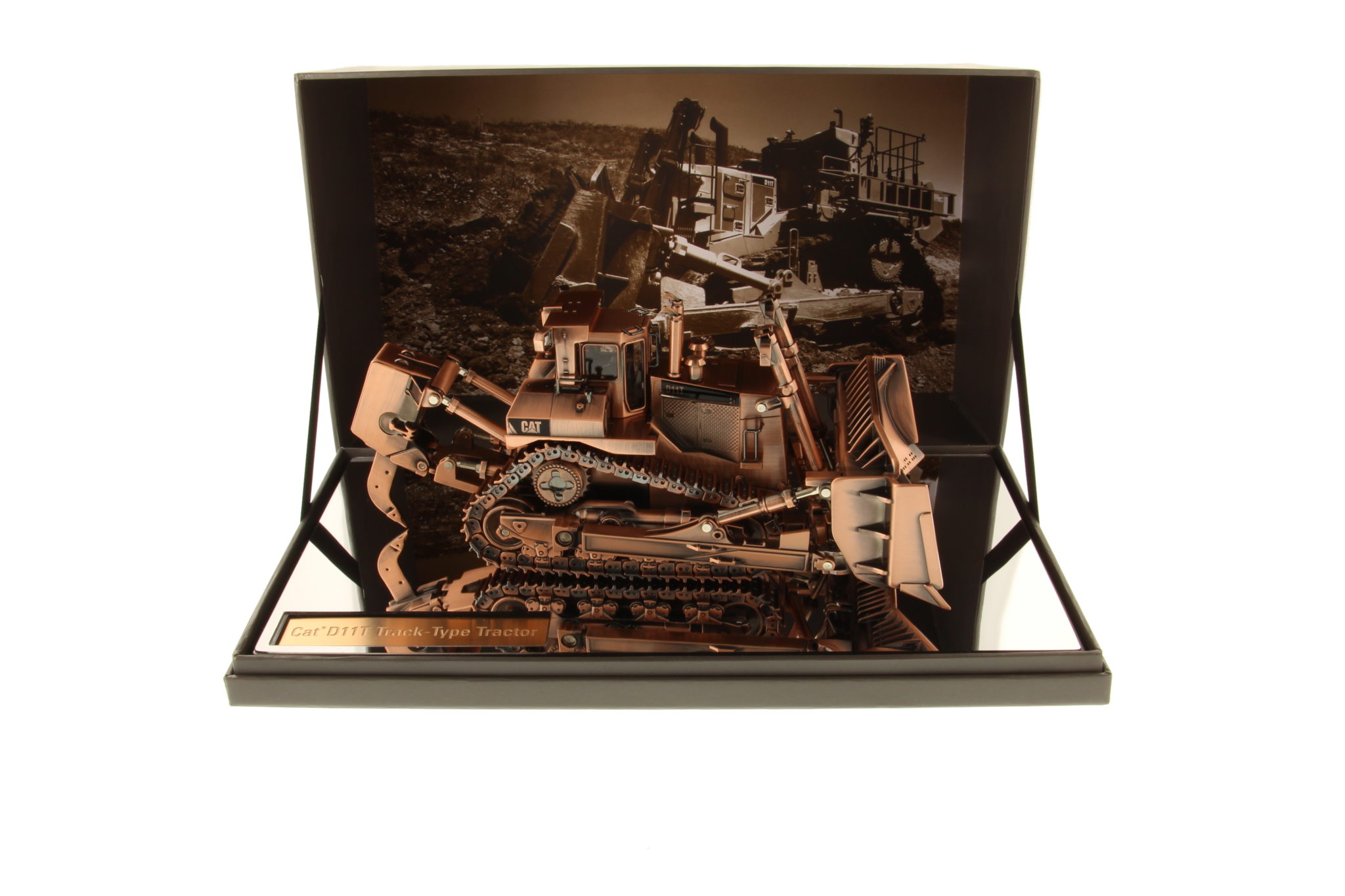 Cat D11T Track-Type Tractor Copper Finish - 1:50